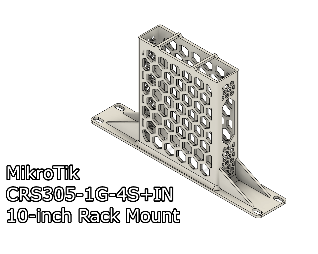 MikroTik CRS305-1G-4S+IN 10-inch Rack Mount