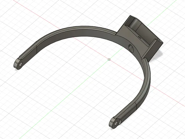 Hifiman yoke for Capra Headband v3