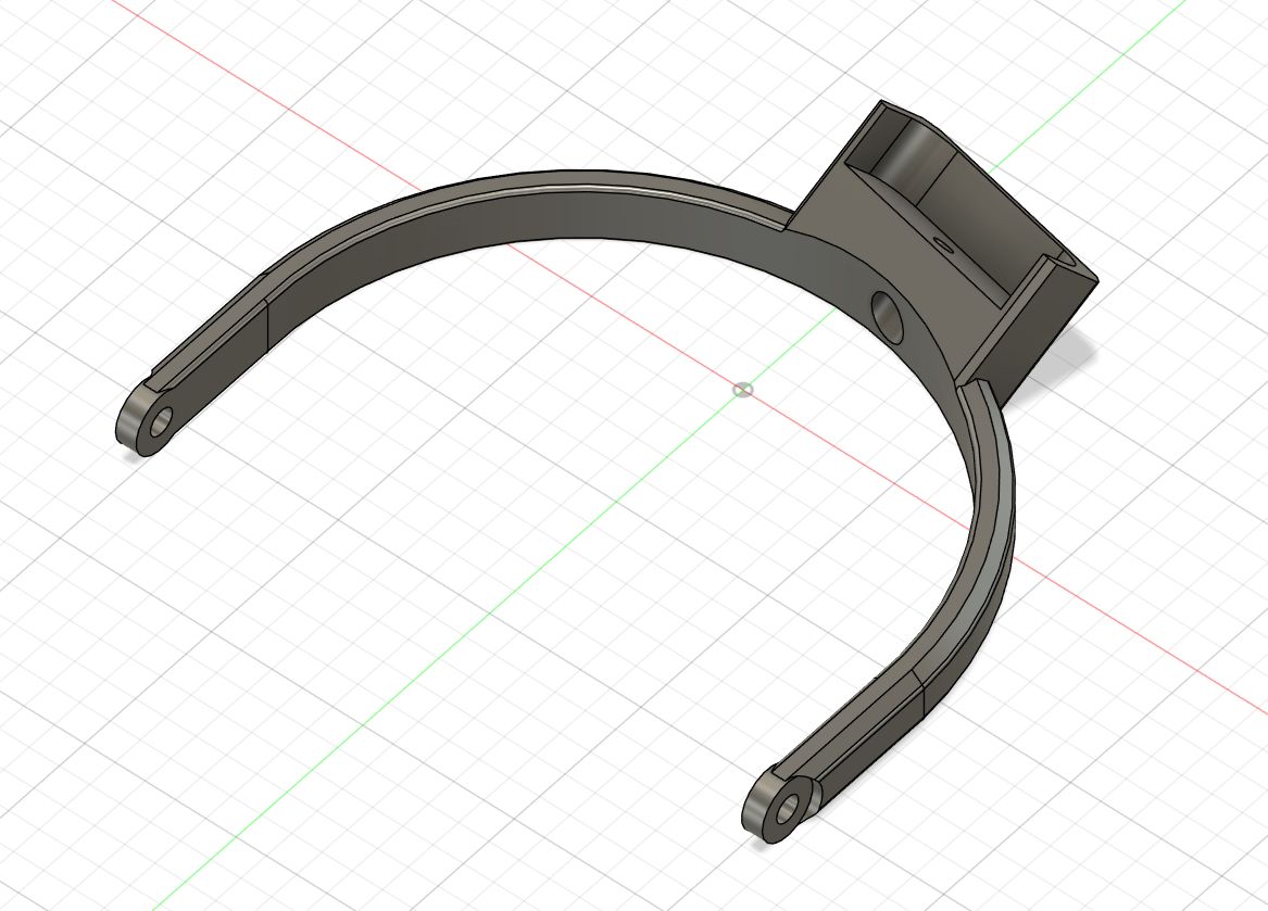 Hifiman yoke for Capra Headband v3