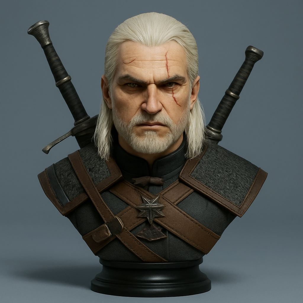 The Witcher Bust