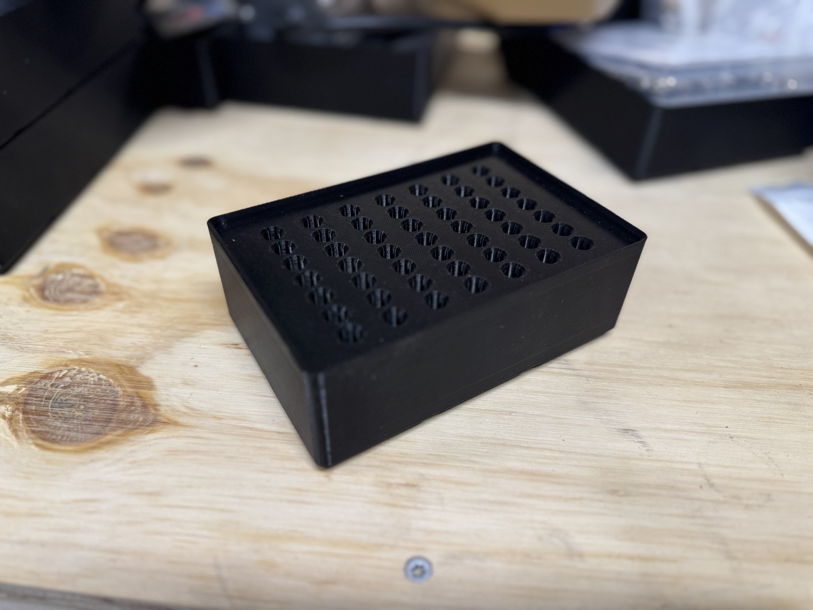 Gridfinity holder for router bits