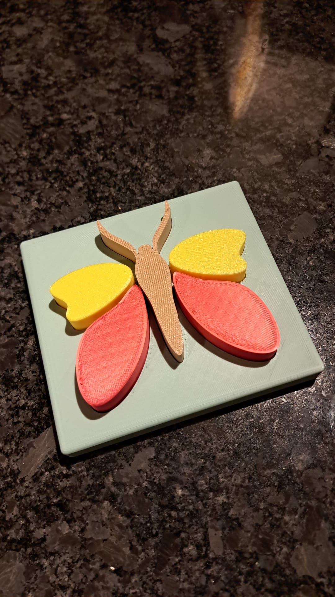 Butterfly puzzle game