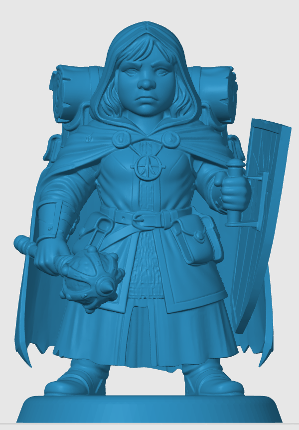 Halfling Cleric — miniatura 5