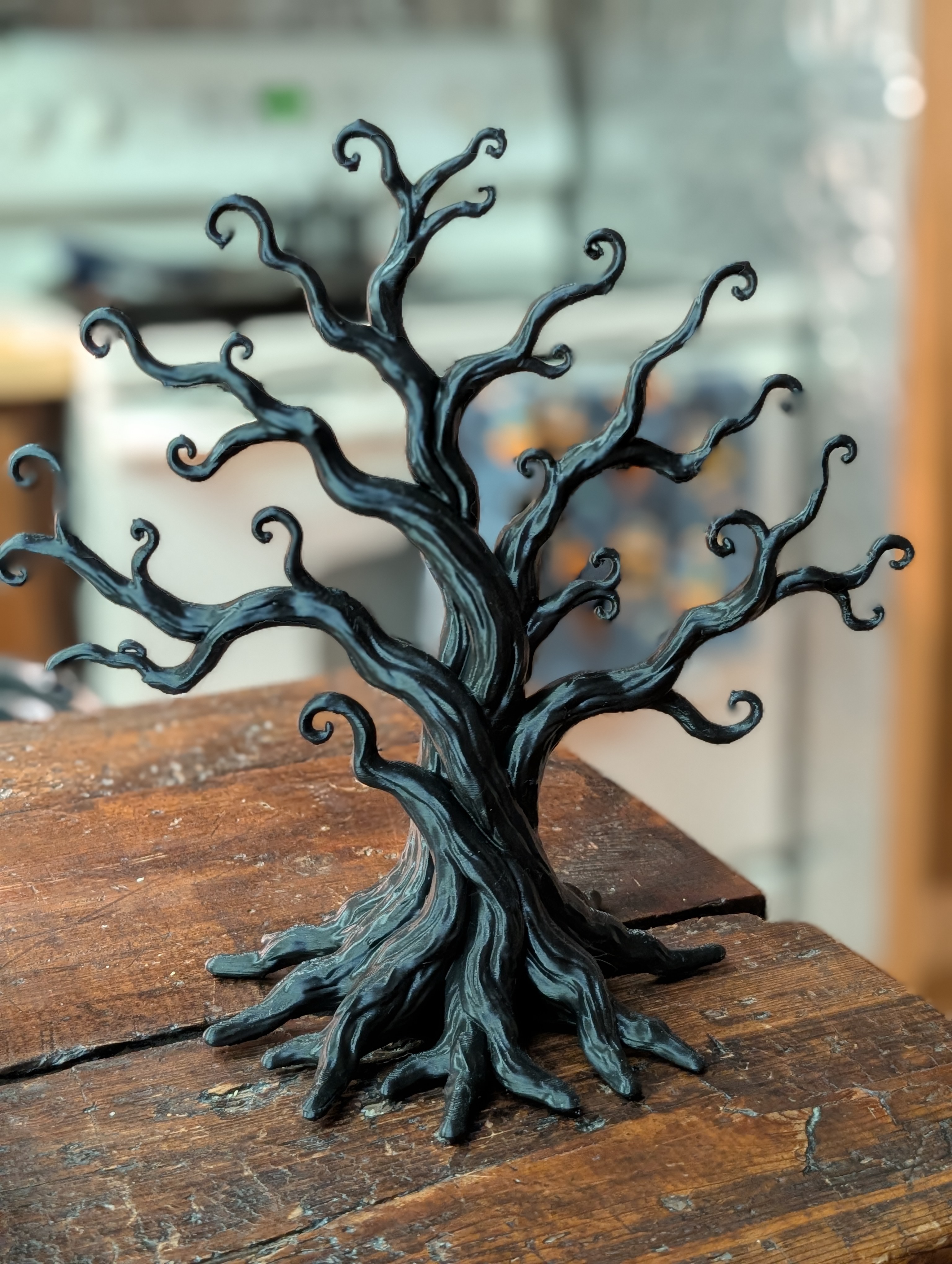 Halloween Ornament Tree