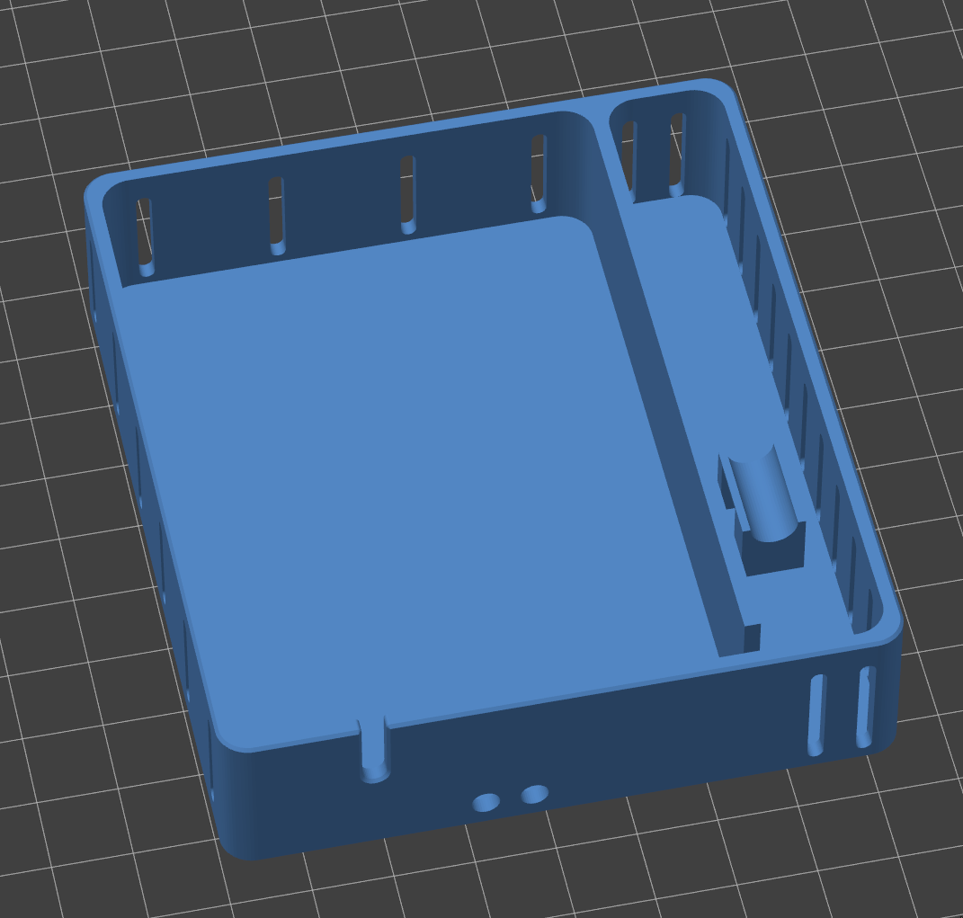 DS18B20 sensor box with space for microcontroller — thumbnail 2