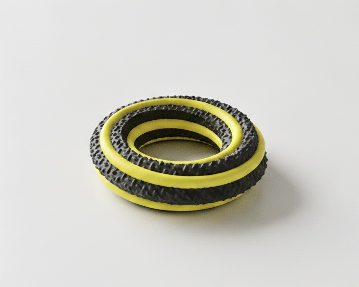 Twisted Textured Torus with Ring