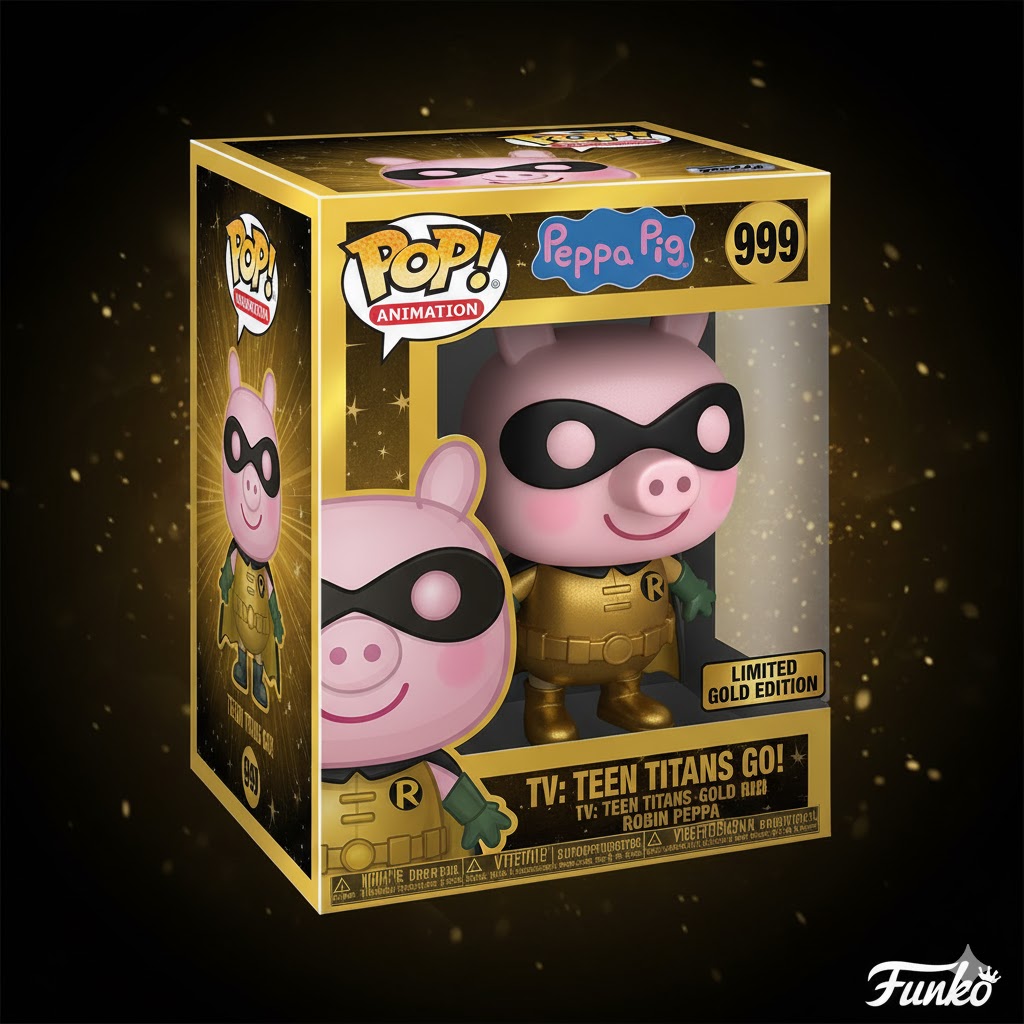 A MELHOR PEPPA PIG!!!!! MUTADA COM ROBIN