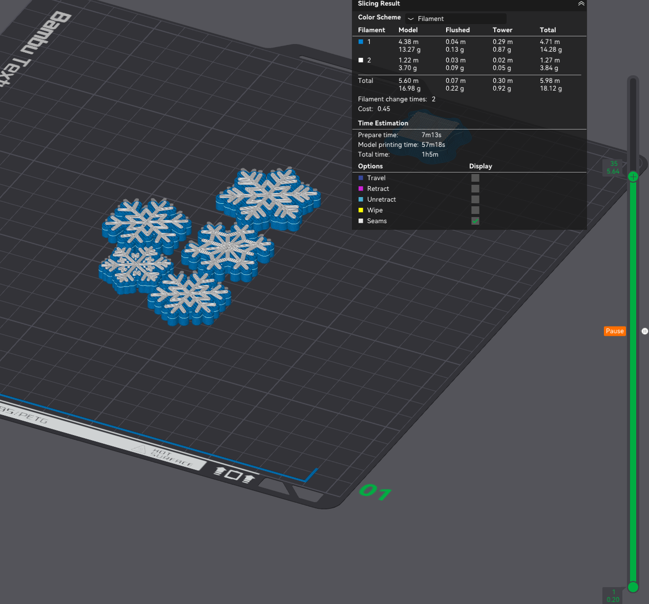 Tiny Snowflake Magnets — thumbnail 2