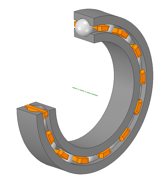 low rolling resistance bearing