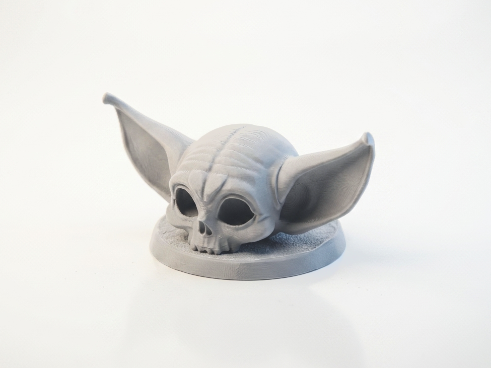 Grogu Skull Gothic Star Wars Sculpture 3D Printable