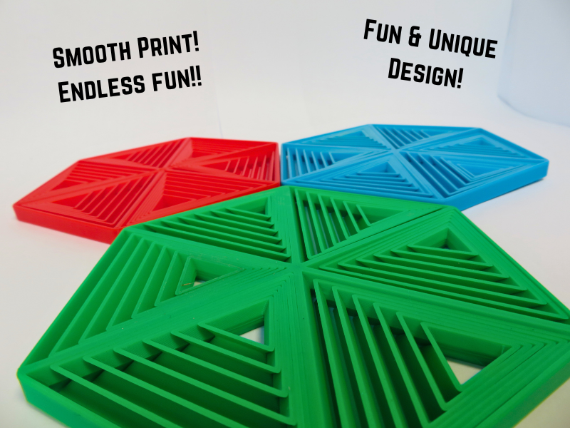 Hexa-Triangle Super Fidget