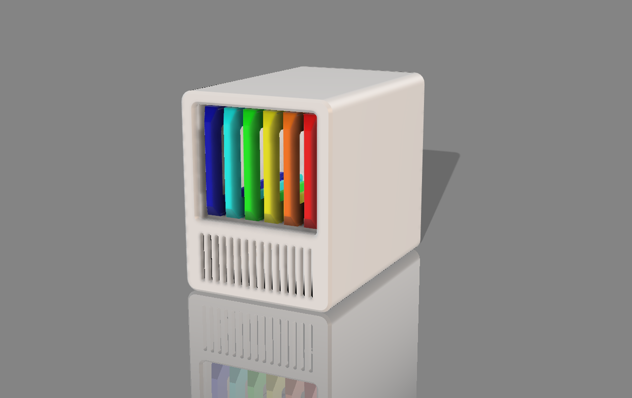 Qnasmini V2 (Self-tapping Screws Remix) - Mini Home NAS Server