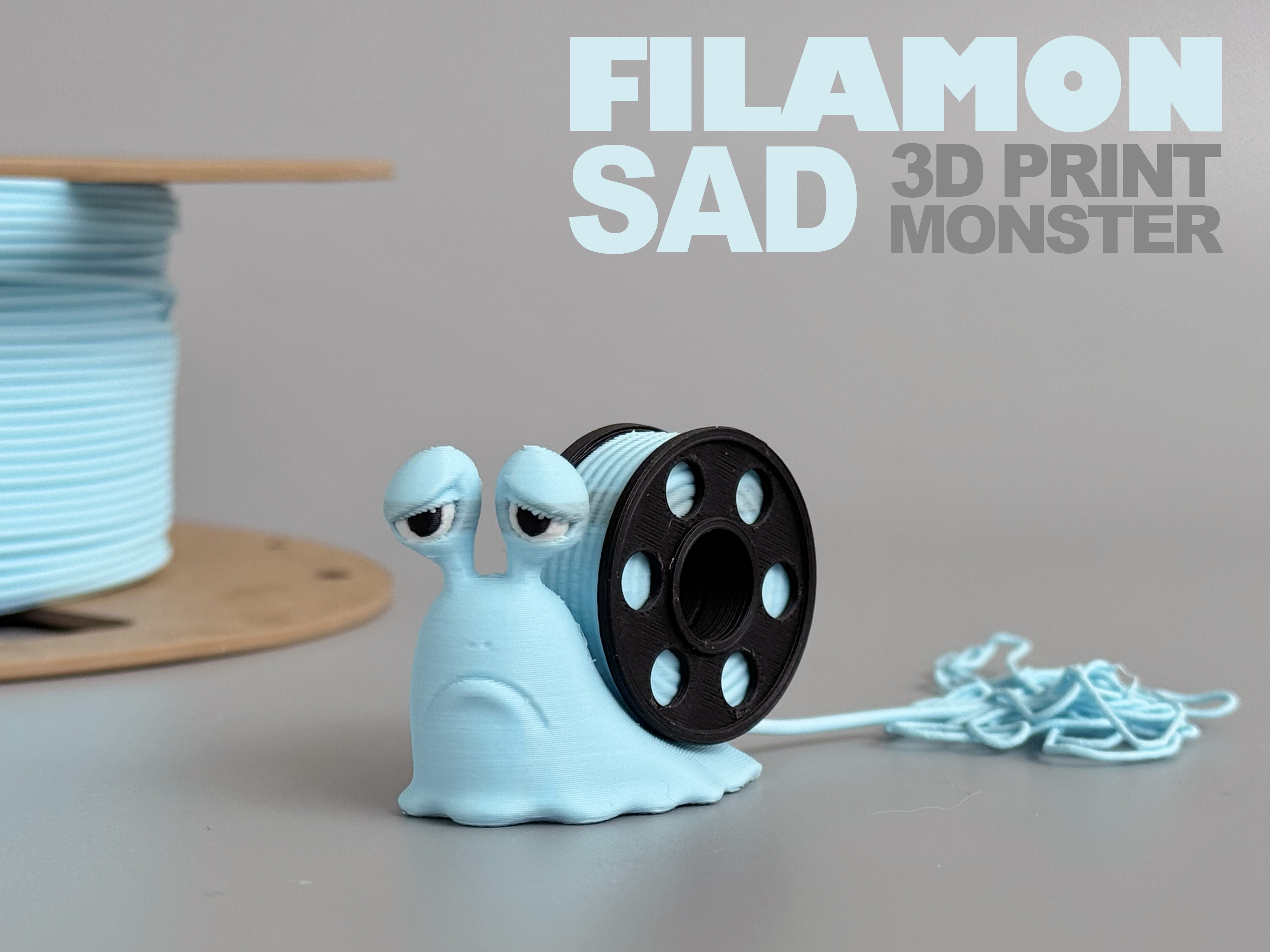 FILAMON | sad 3D Print Monster