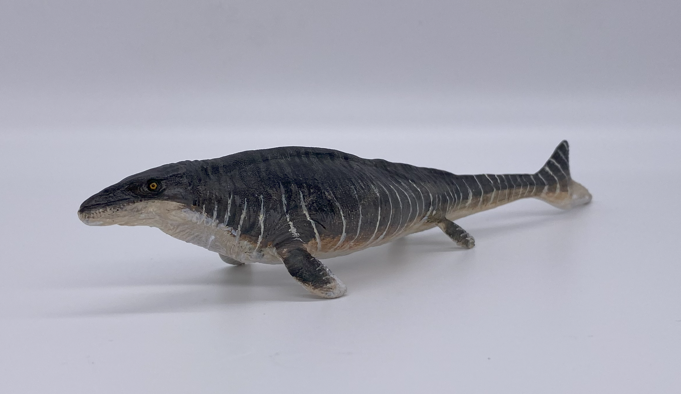 Miniatura 4 do modelo 3D Mosasaurus Figurine