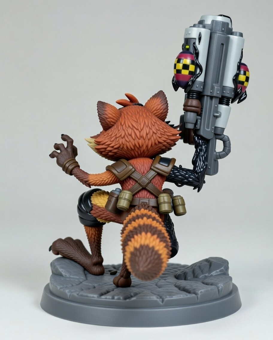 venomized rocket racoon — miniatura 4