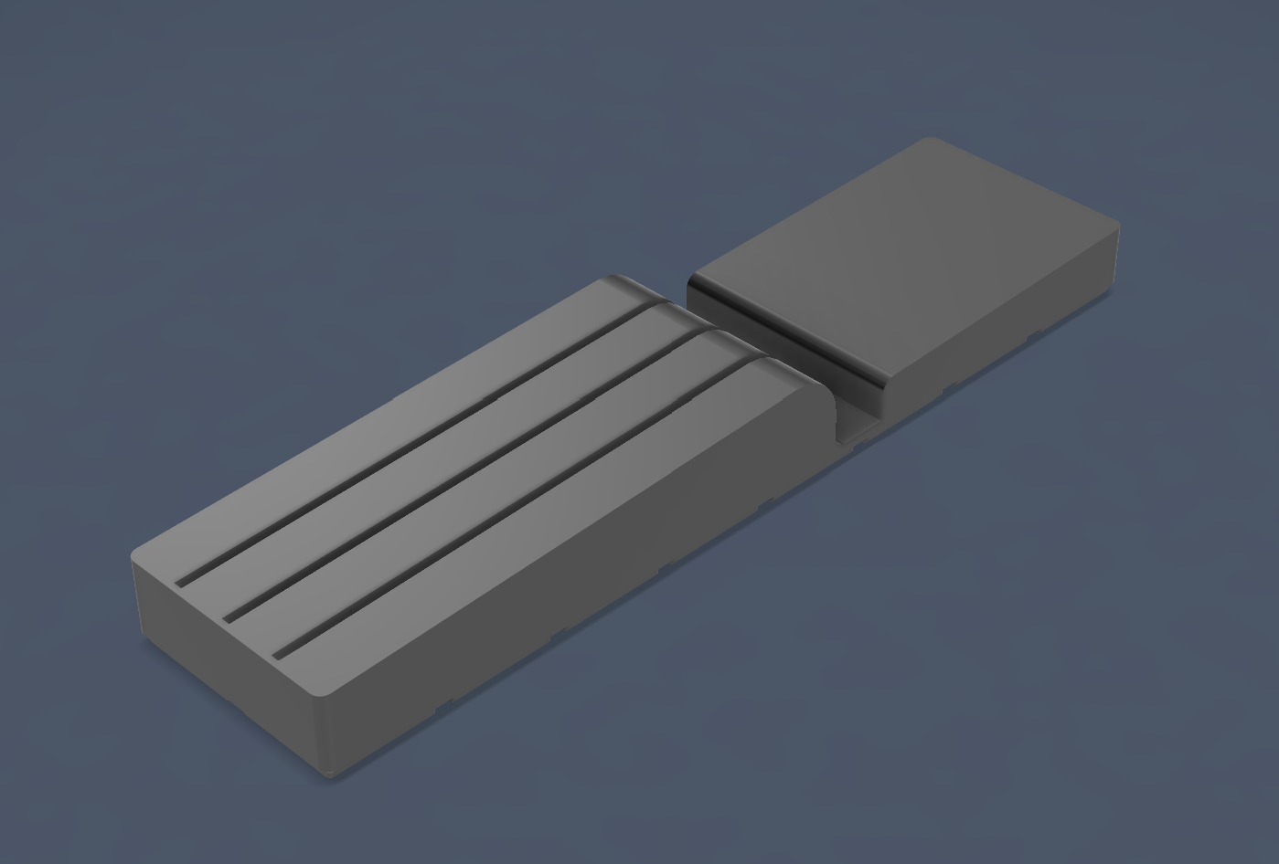 Gridfinity Knife holder 2x8