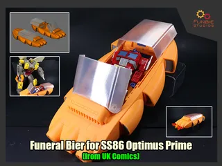 Funeral Bier for Transformers SS86 Optimus Prime