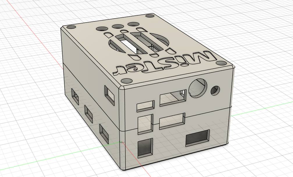 MiSTer FPGA Compact Case for MisterAddons IO Boards