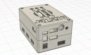 MiSTer FPGA Compact Case for MisterAddons IO Boards