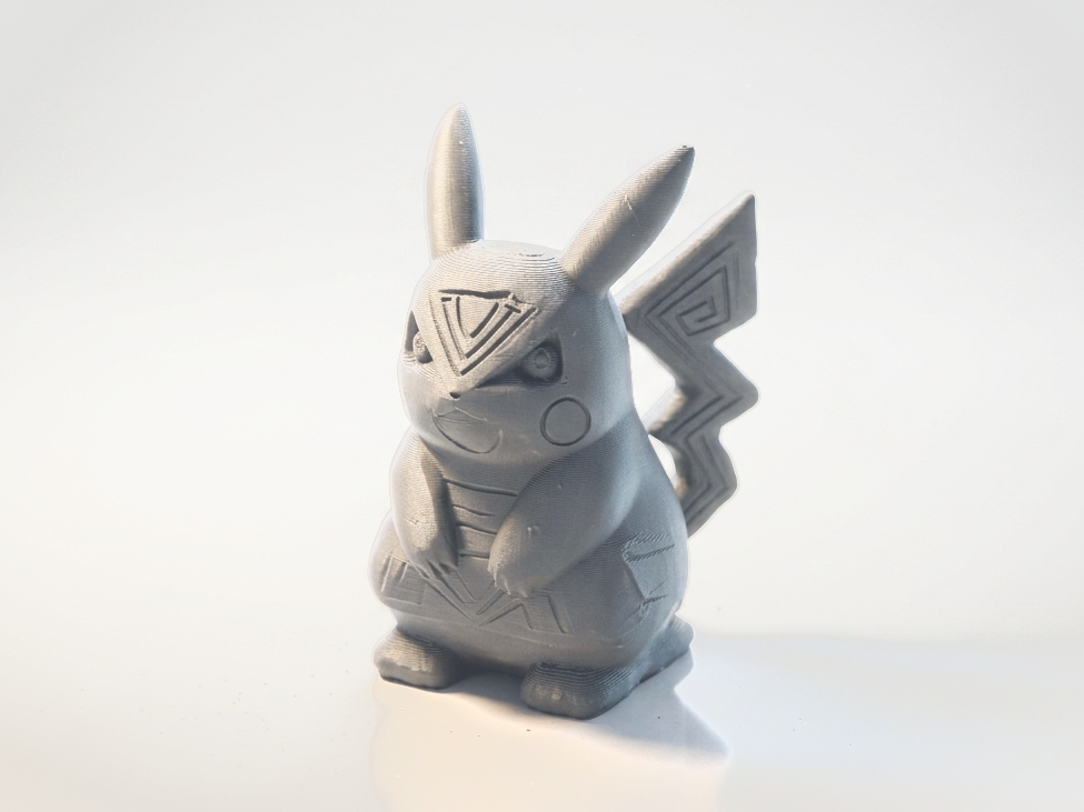 Pikachu Figurine Pokemon Collectible 3D Printable