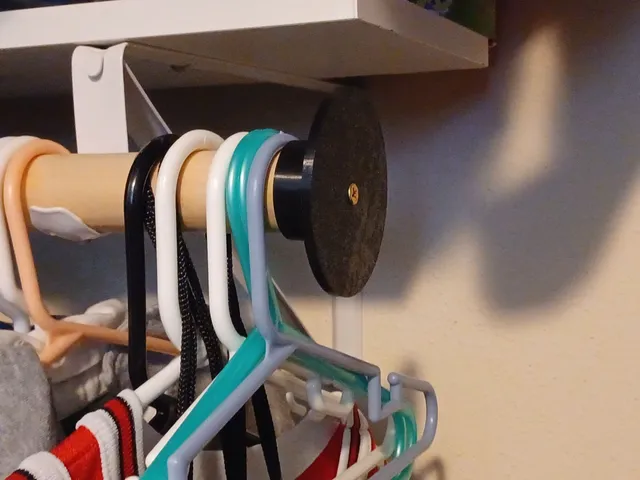 Closet Rod End Cap