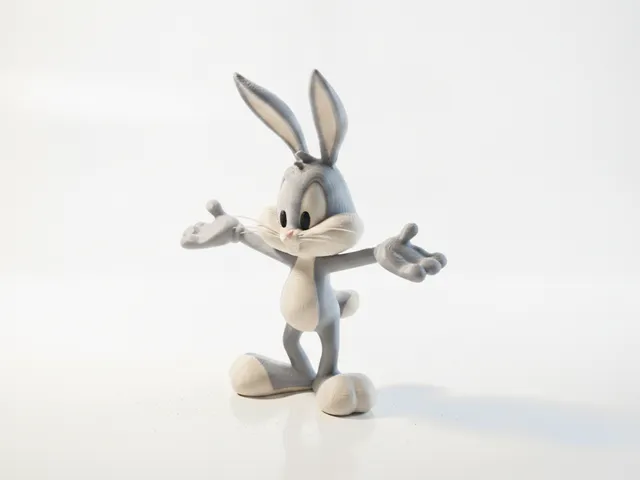 Bugs Bunny Figurine Cartoon Character 3D Printable