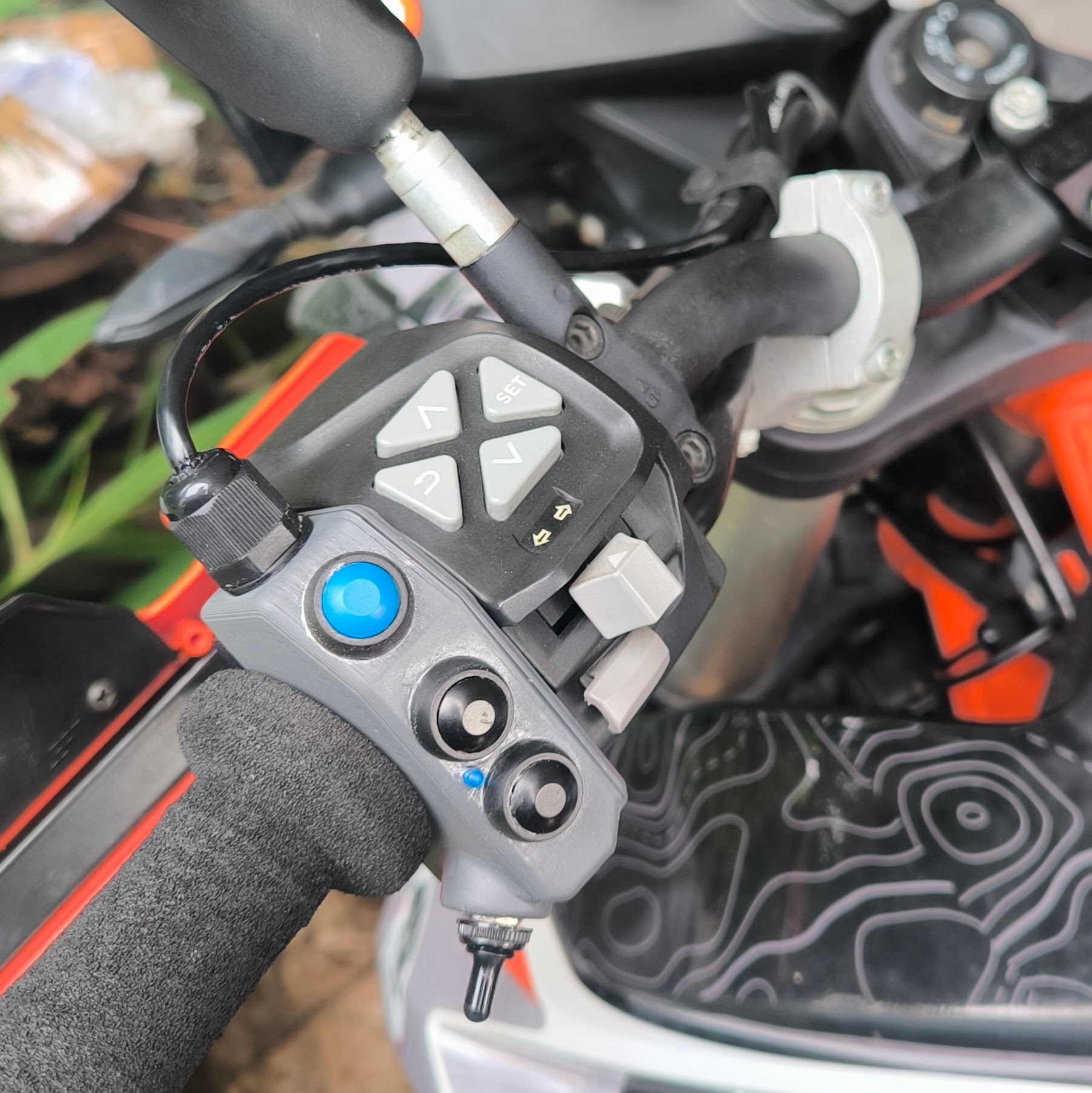 Motorcycle Rally Roadbook Controller