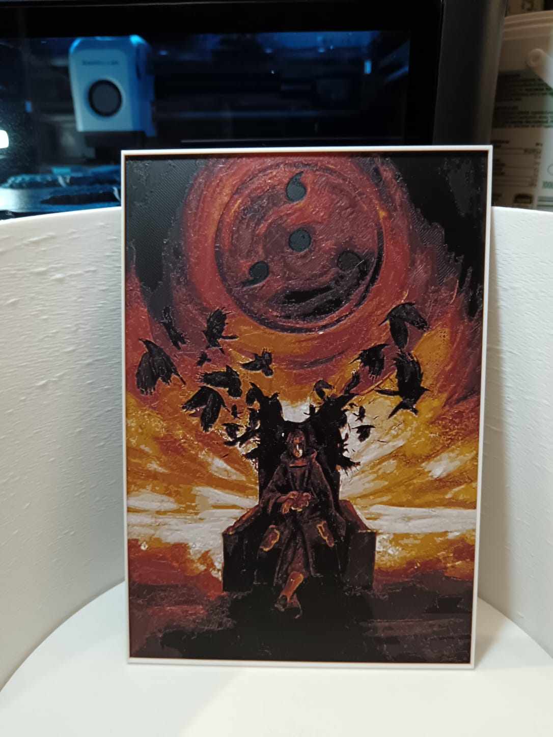 Quadretto Hueforge Itachi Uchiha