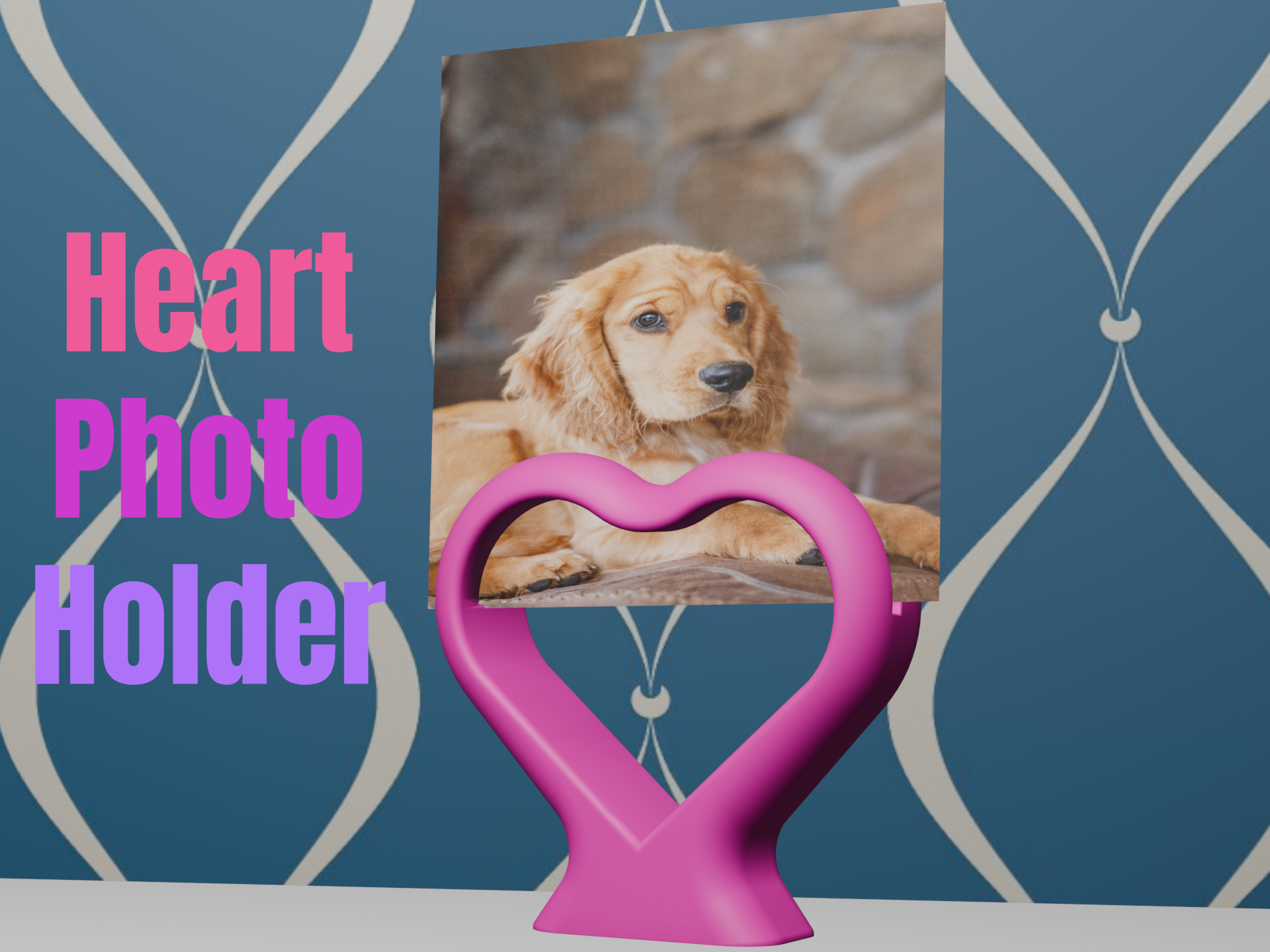Heart Photo Holder