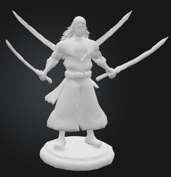 Statuette Zoro one piece