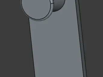 Magnetic hook or peg (No supports)