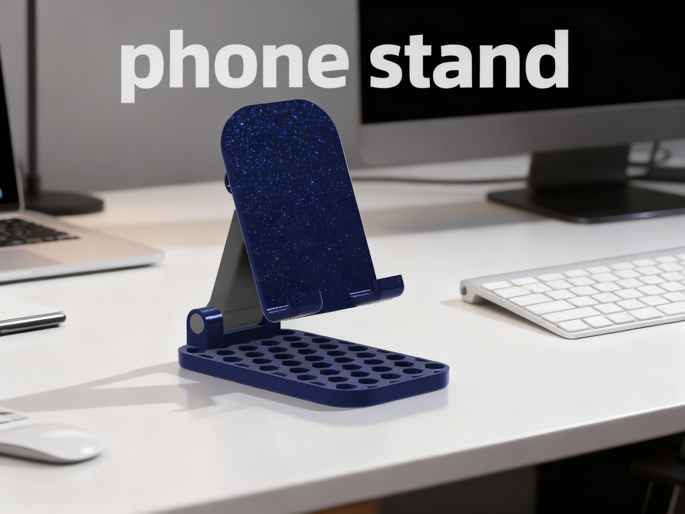 Minimalist Smartphone Stand – 3D Printable Phone Holder