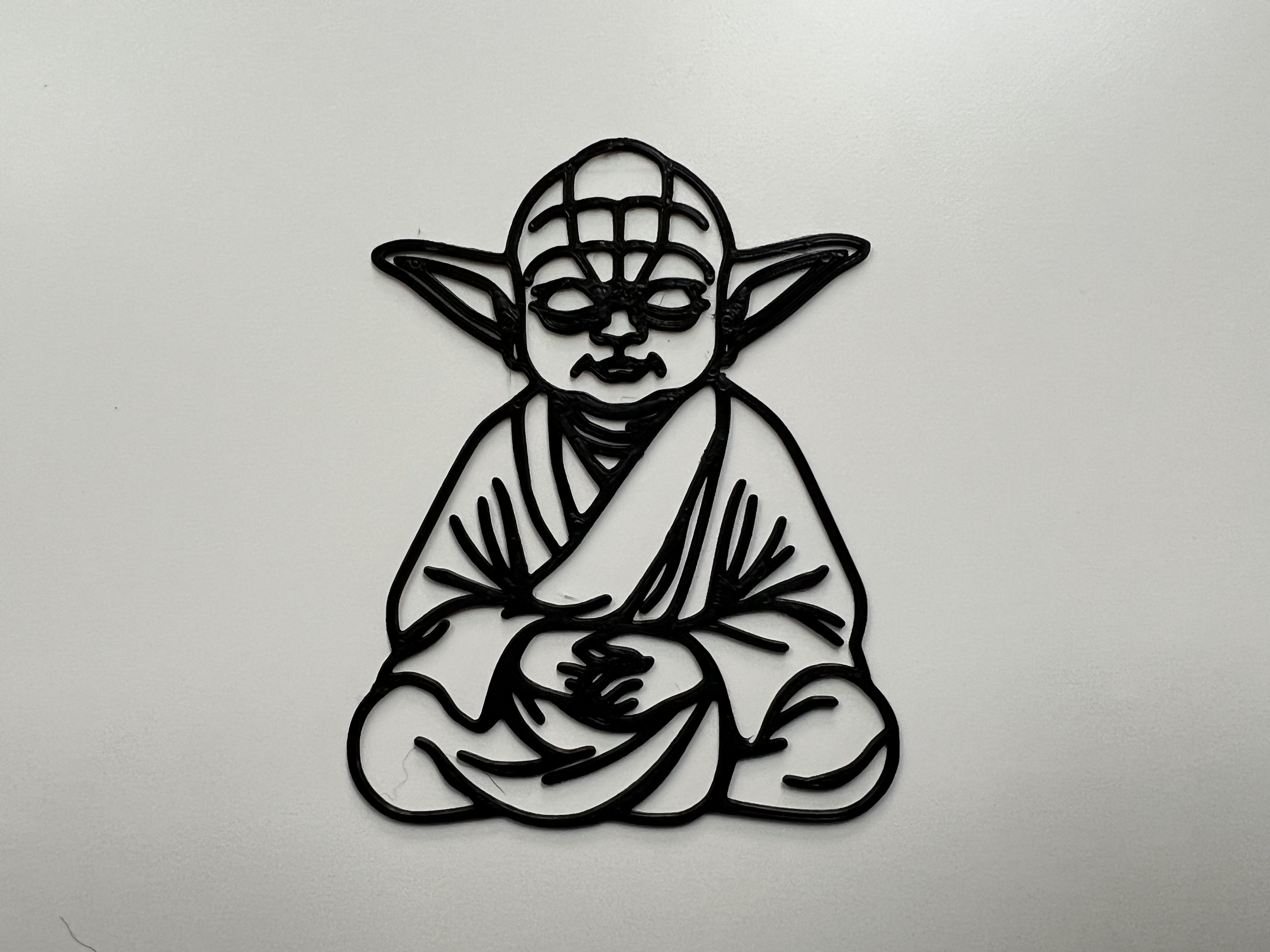 Yoda Wall Art #13 (Buddha)