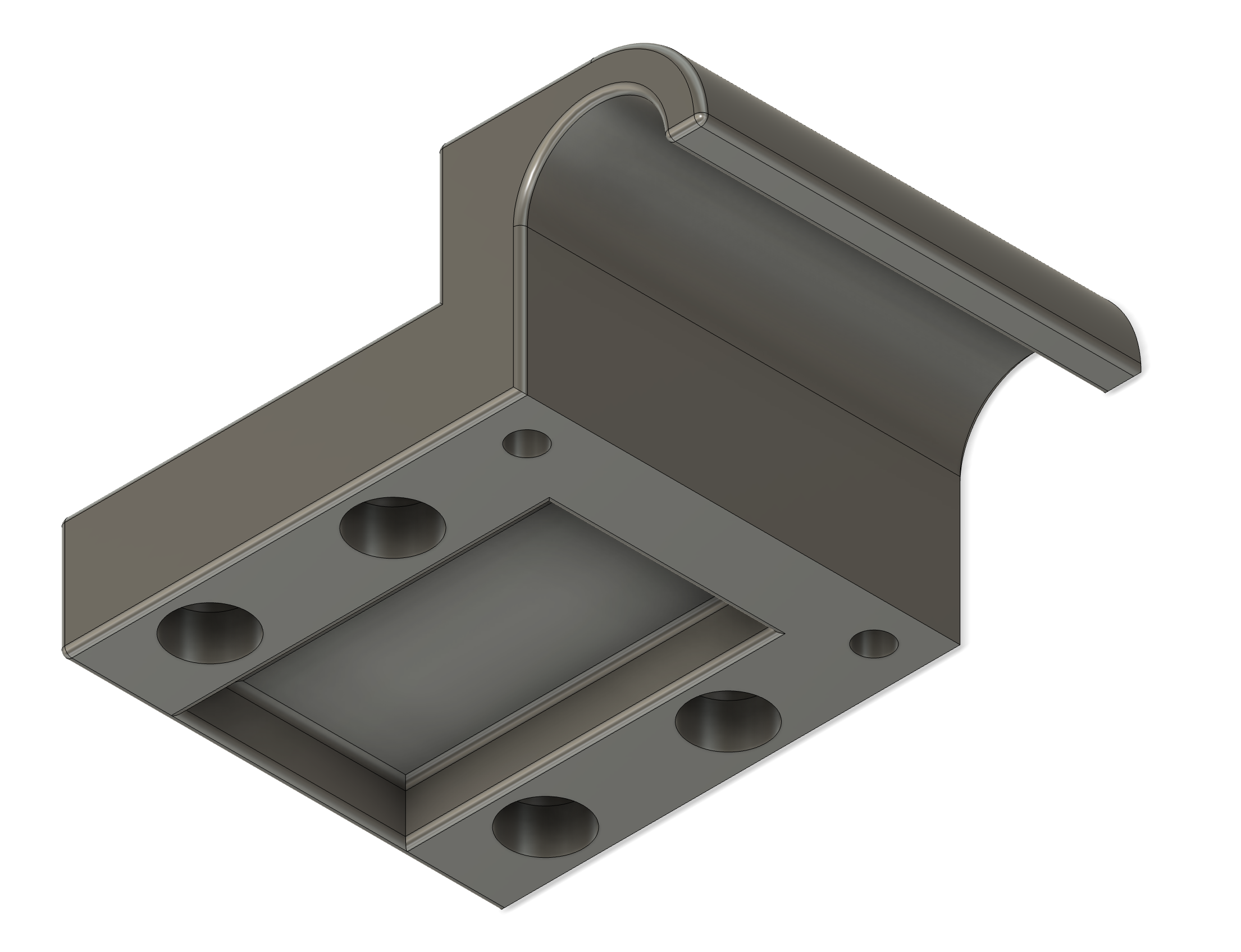 Caravan table clip