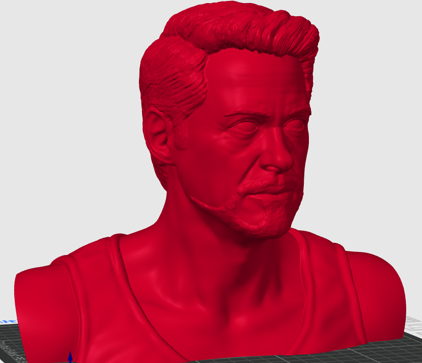 Tony Stark Head