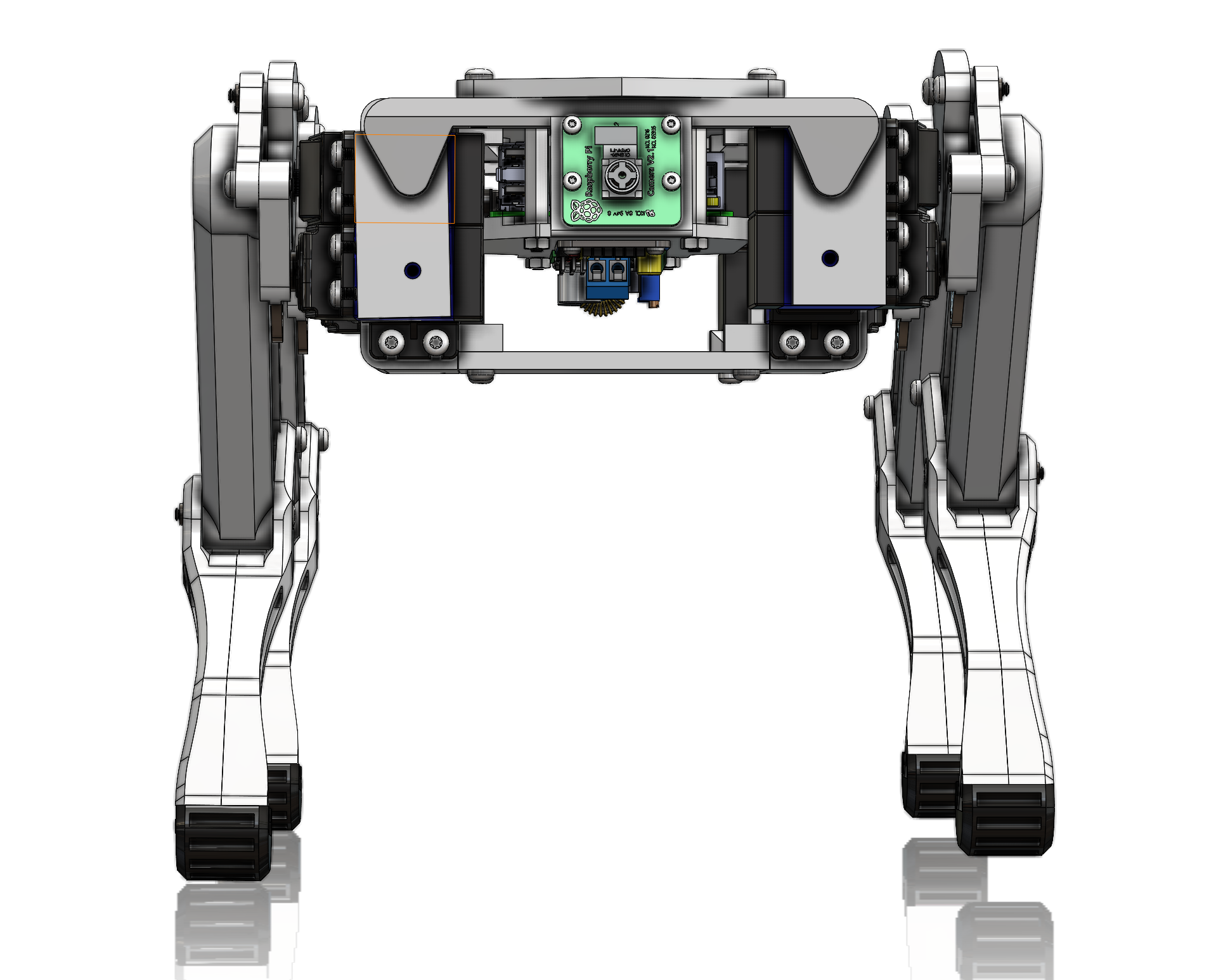 Miniatura 3 do modelo 3D Quadruped I