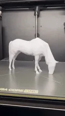 Cheval LOW POLY