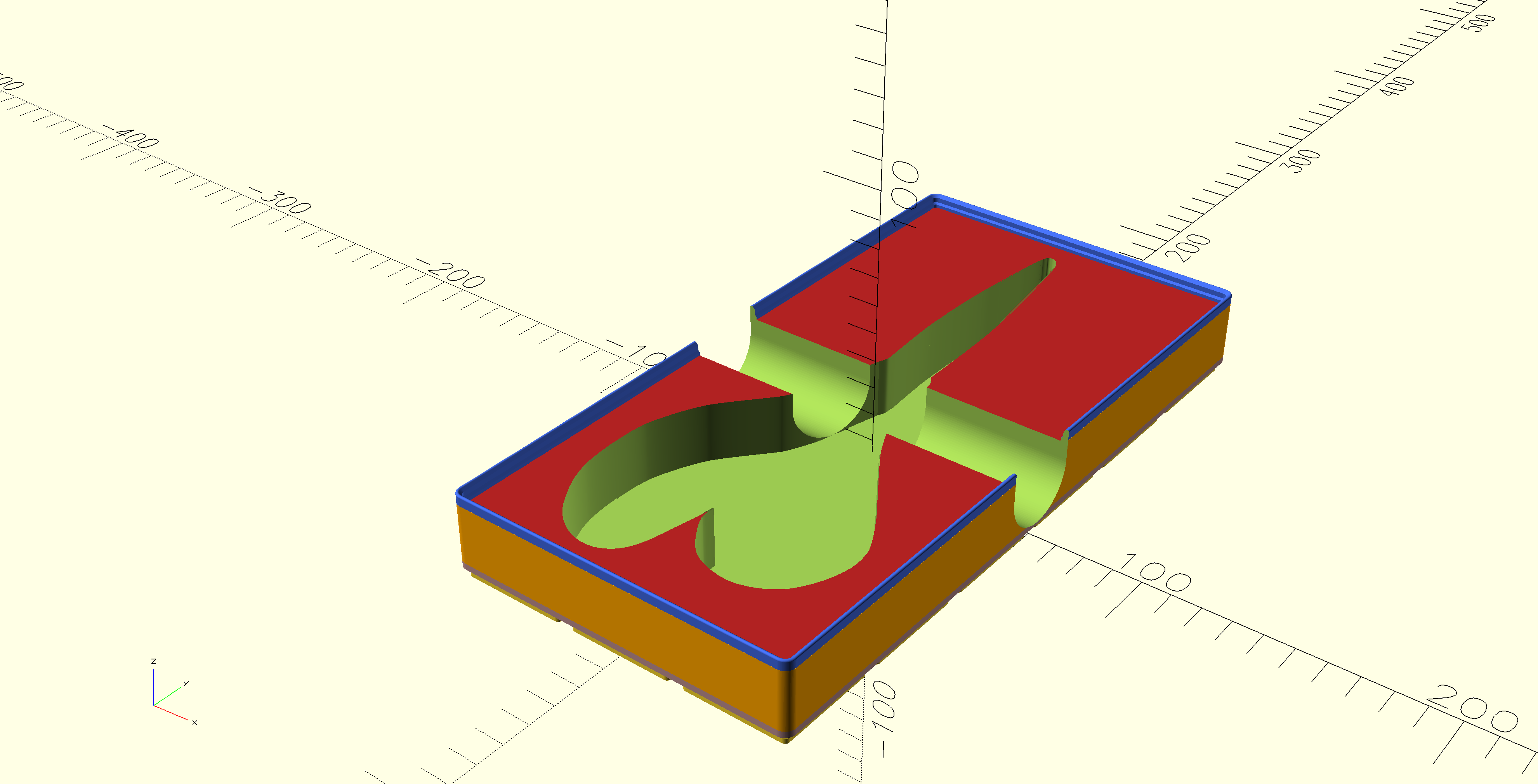 Miniatura 2 do modelo 3D Gridfinity Fiskars Scissors Box