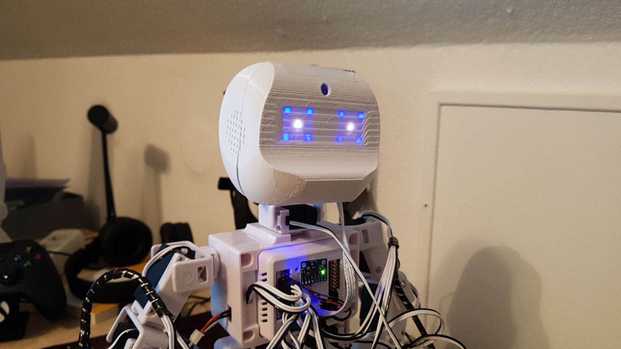 Head for JD Humanoid (designed for EZ Robot JD)