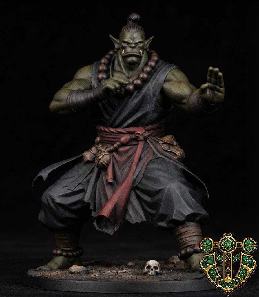 Orc Monk — miniatura 2