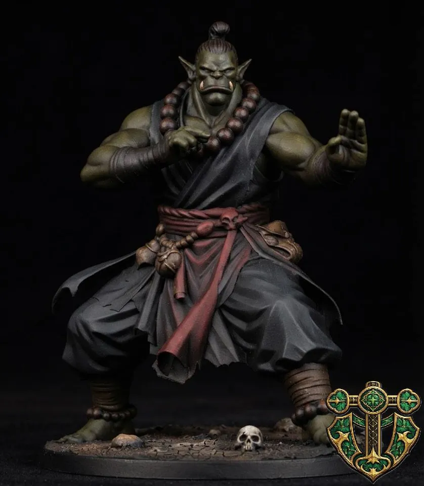 Orc Monk by Kamikaze Designs | Download free STL model