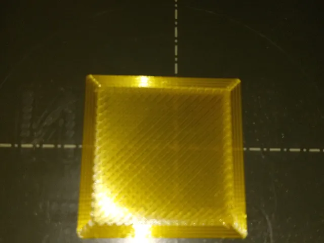 1 inch First Layer Test Prints-0.2mm and 0.4mm