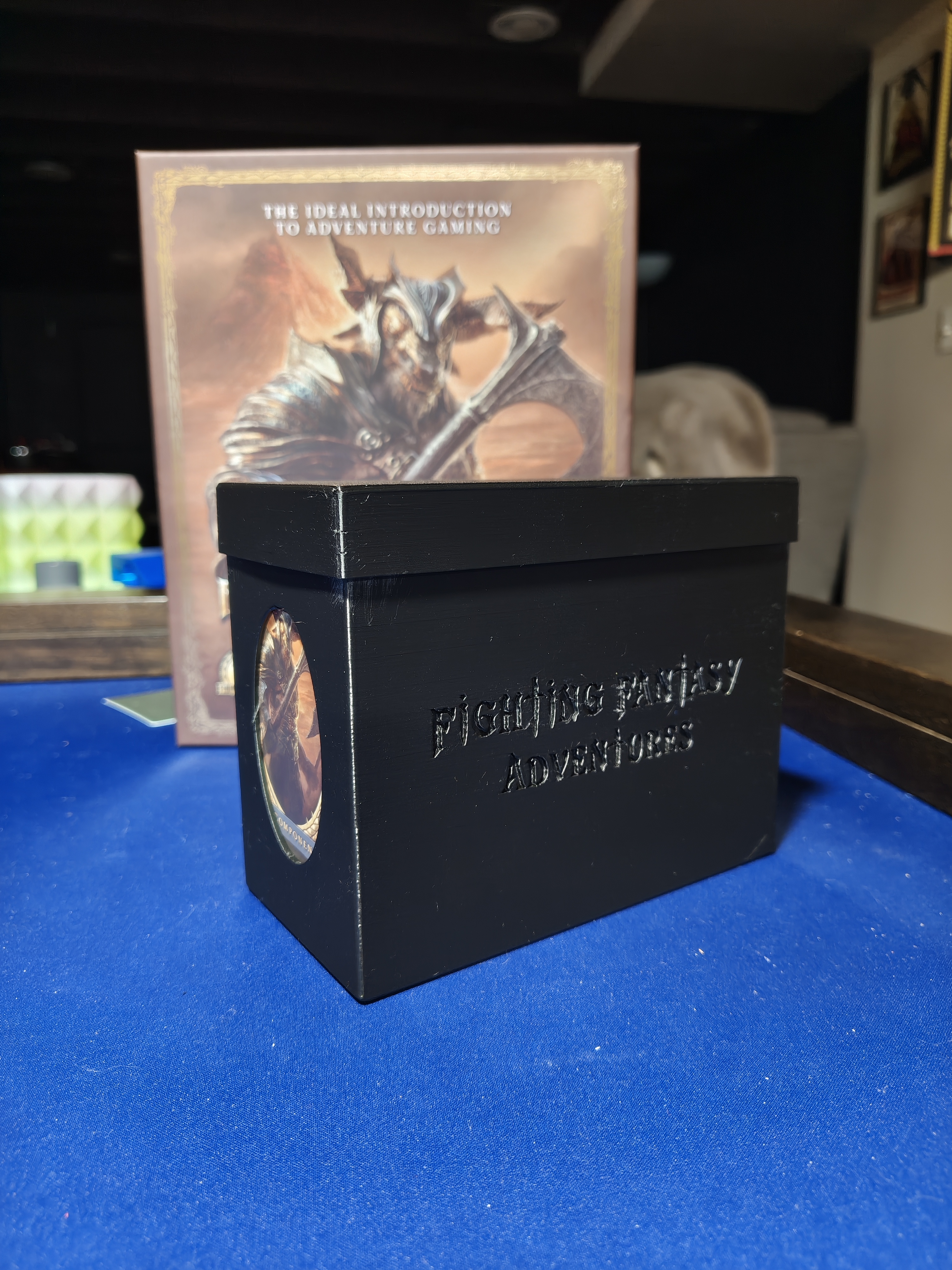 Fighting Fantasy Adventures Board Game Travel box