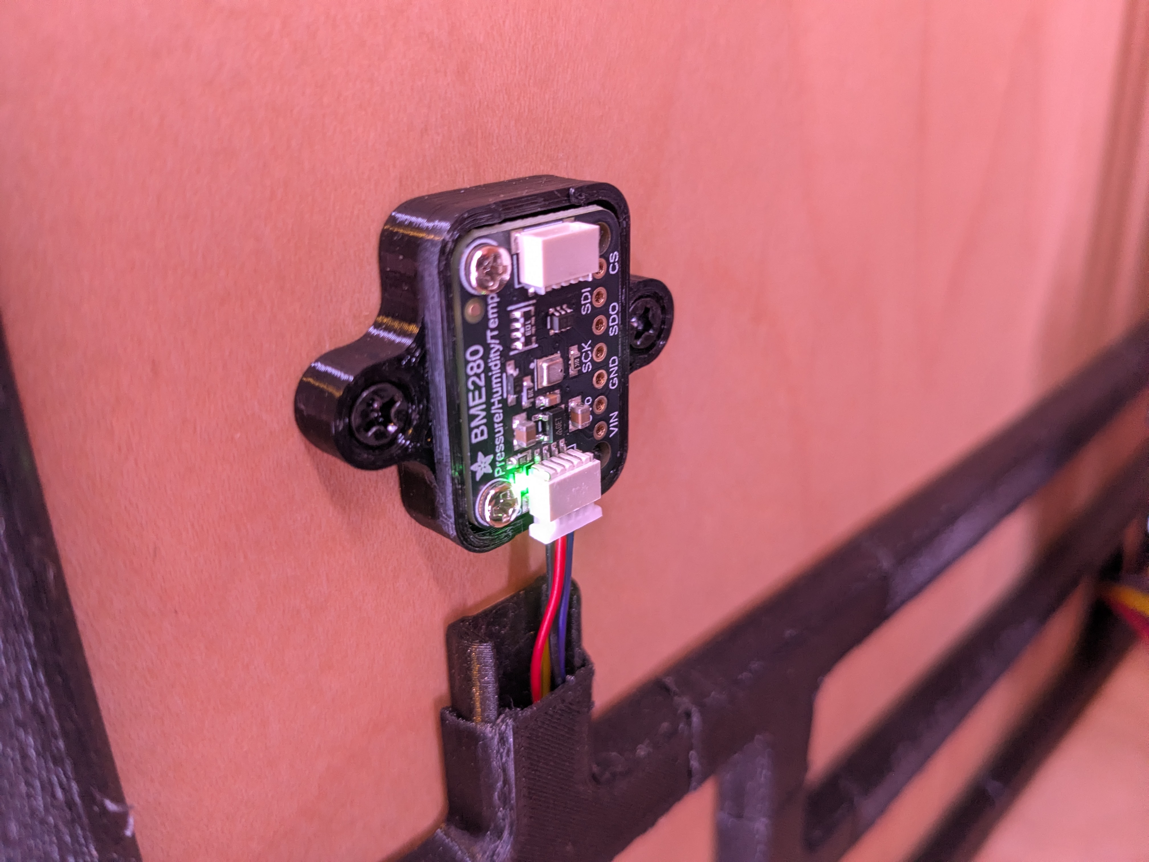 BME280 Temperature Humidity sensor mounts