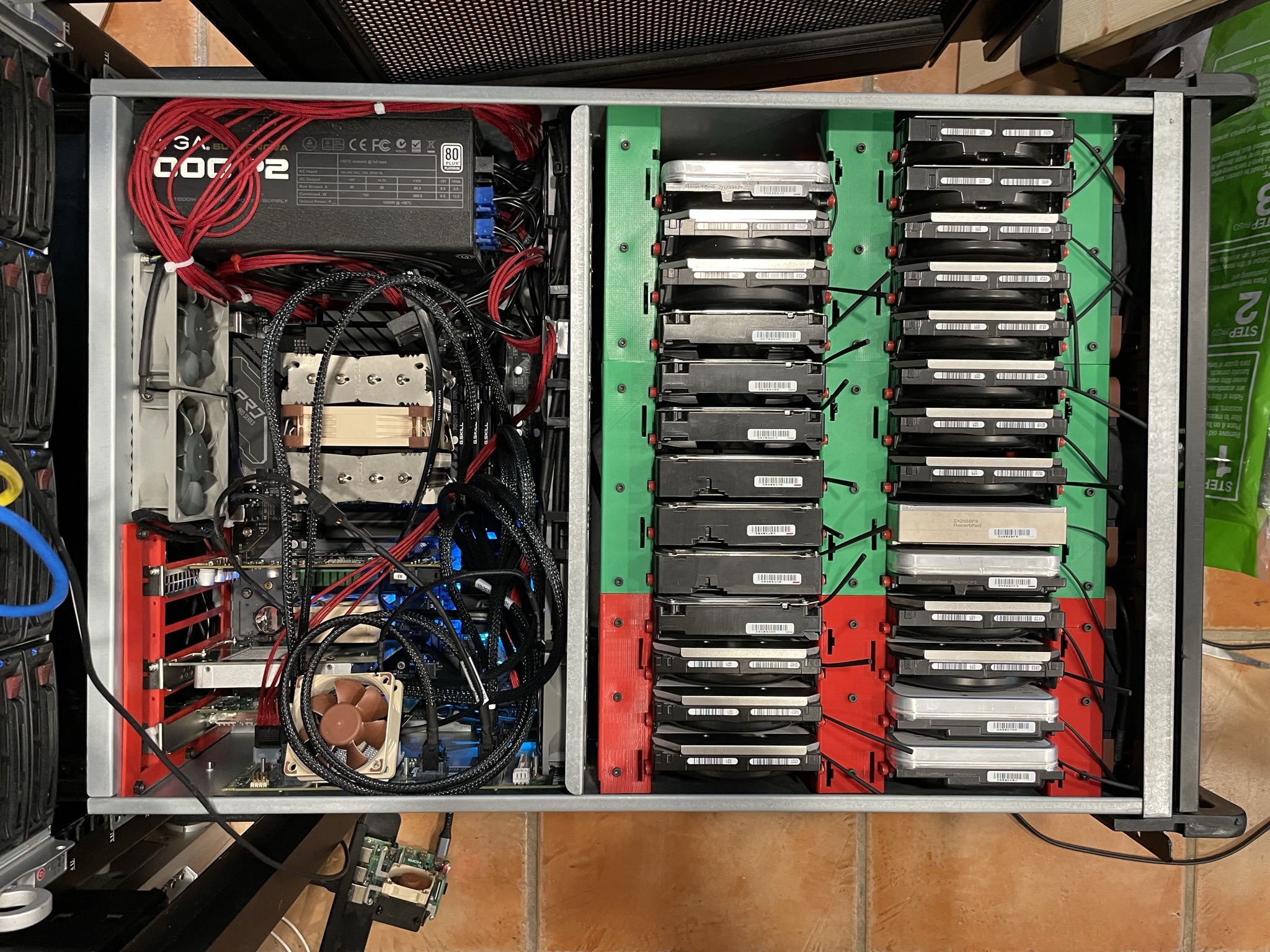 Diy HDD Server Chassis.