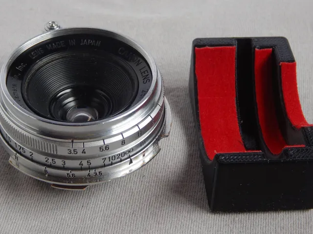 Canon 25mm f3,5 Ablage, lens rest tray