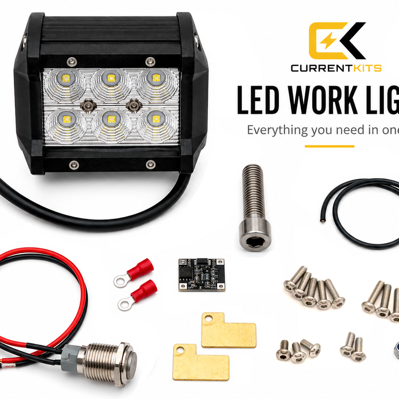 LED Work Light - Powered by your 18V batteries by CurrentKits ...