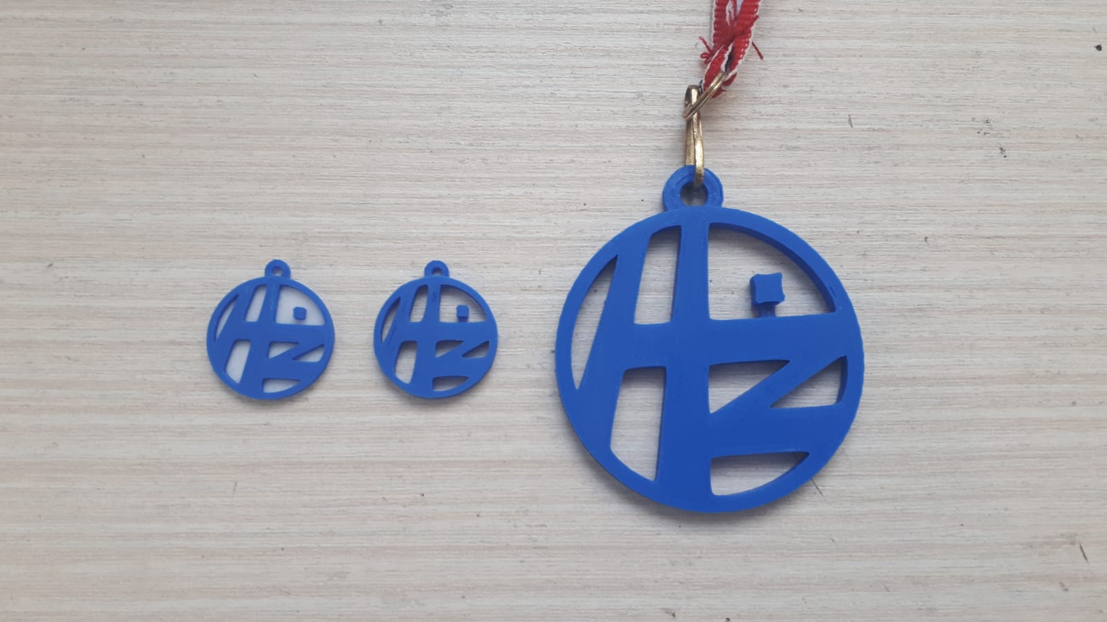 HŽ logo pendant of Croatian Railways, Three variants 20, 32, 50mm