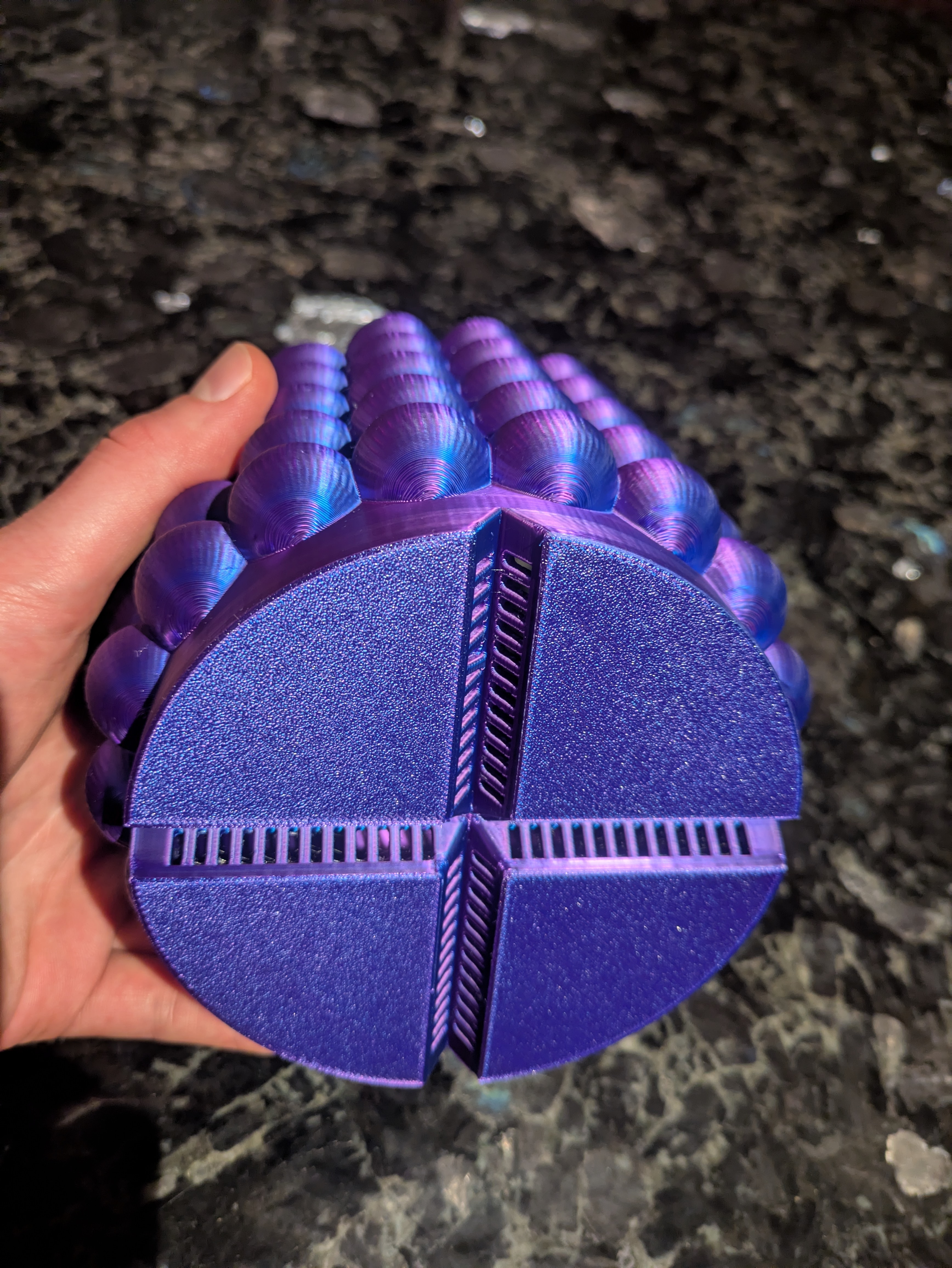 Miniatura 4 do modelo 3D Bubble pot with drainage