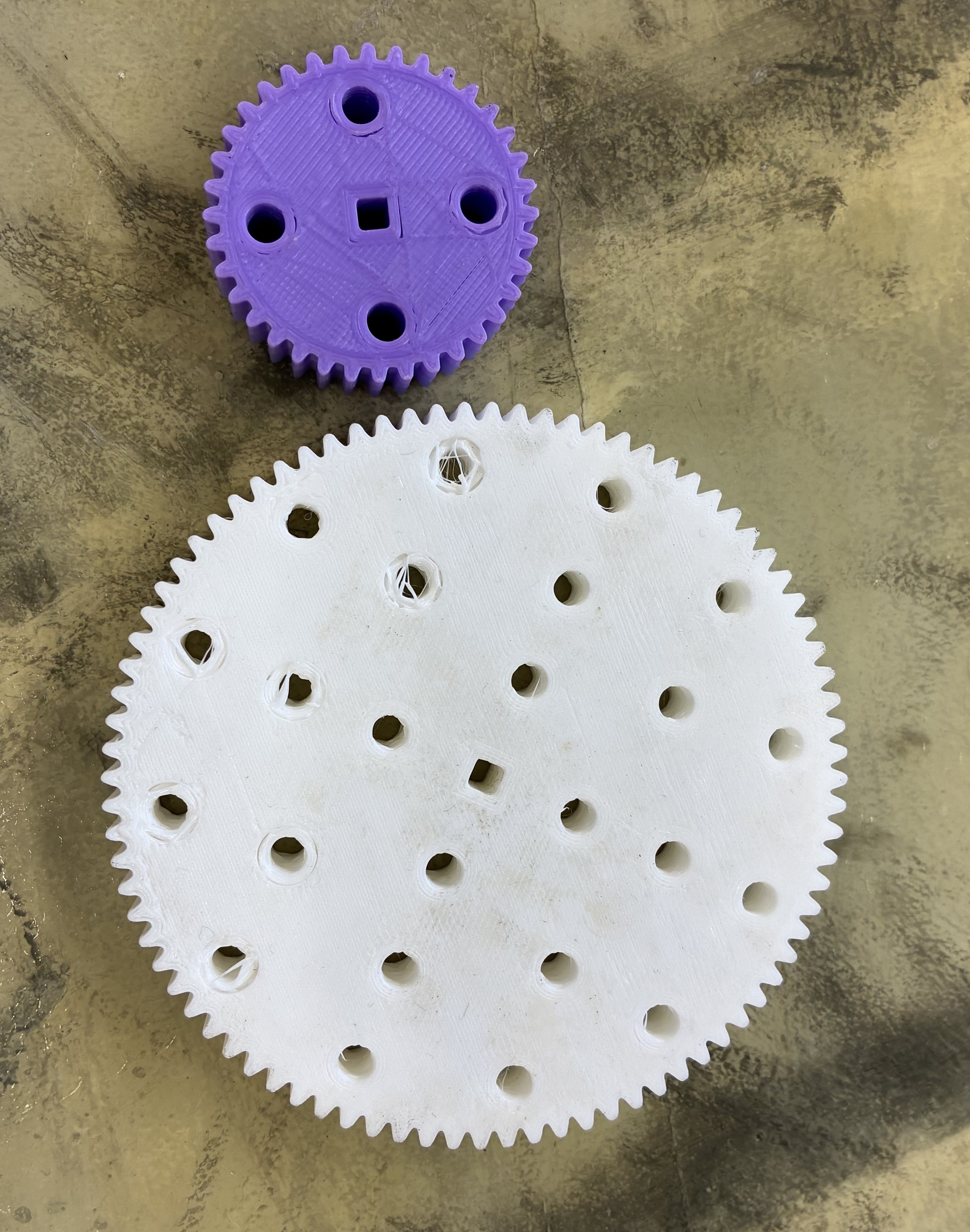 VEX Robotics High Strength Gears (Simple Print)